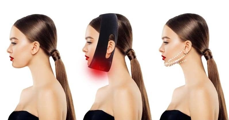 Masseur pour façonner le visage électrique 